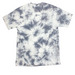Life Looks Better in Sunshine & Rainbows, a Grey Crystal Tie Dye Tee (back-view)
