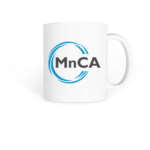 MnCA Mugs, a White Coffee Mug