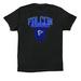 Falcon Basketball, a Vintage Black Premium Cotton Tee