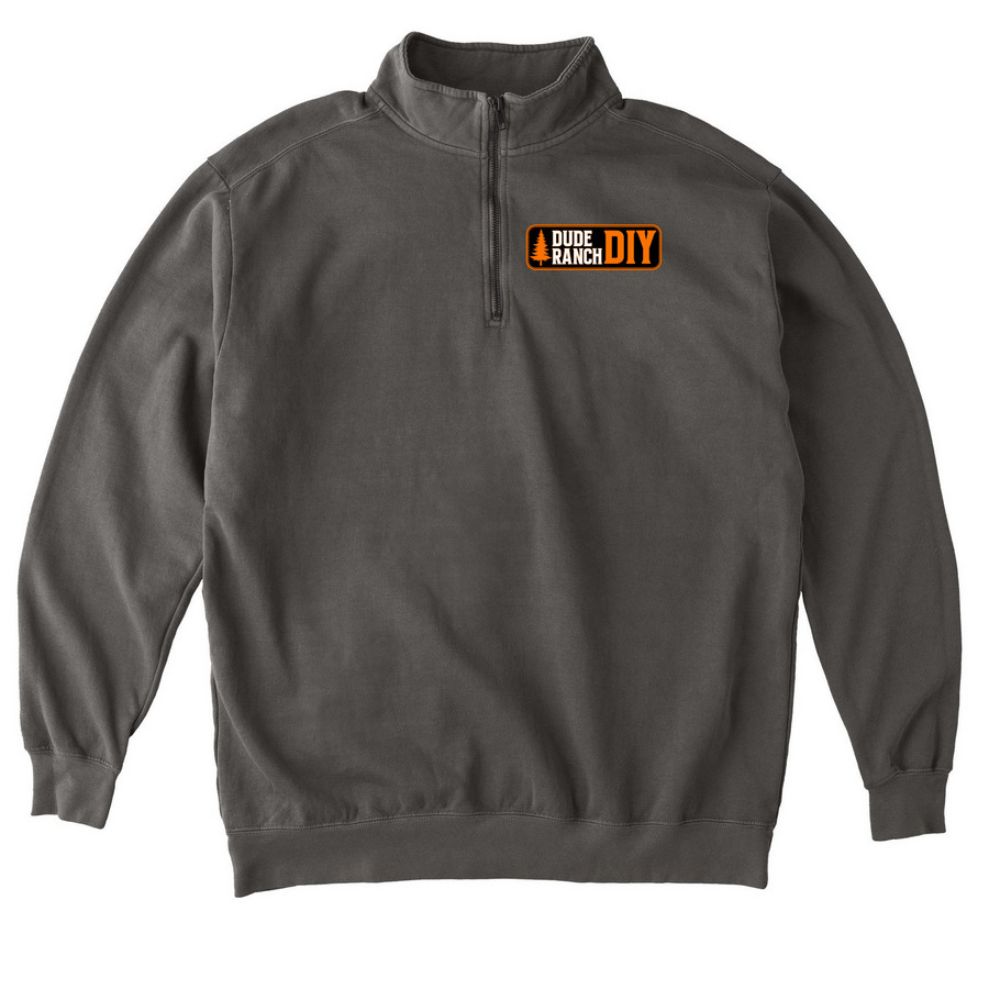 Quarter Zip, a Pepper Comfort Colors Quarter Zip Pullover