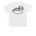 Classic White Collection, a White Youth Unisex Tee (back-view)