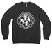 Crewneck Sweatshirt, a Black Premium Raglan Crewneck Sweatshirt