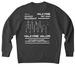 VALKYRIE STAPLE 02 - ATHLETICS, a Anthracite Nike Club Fleece Crewneck Sweatshirt (back-view)
