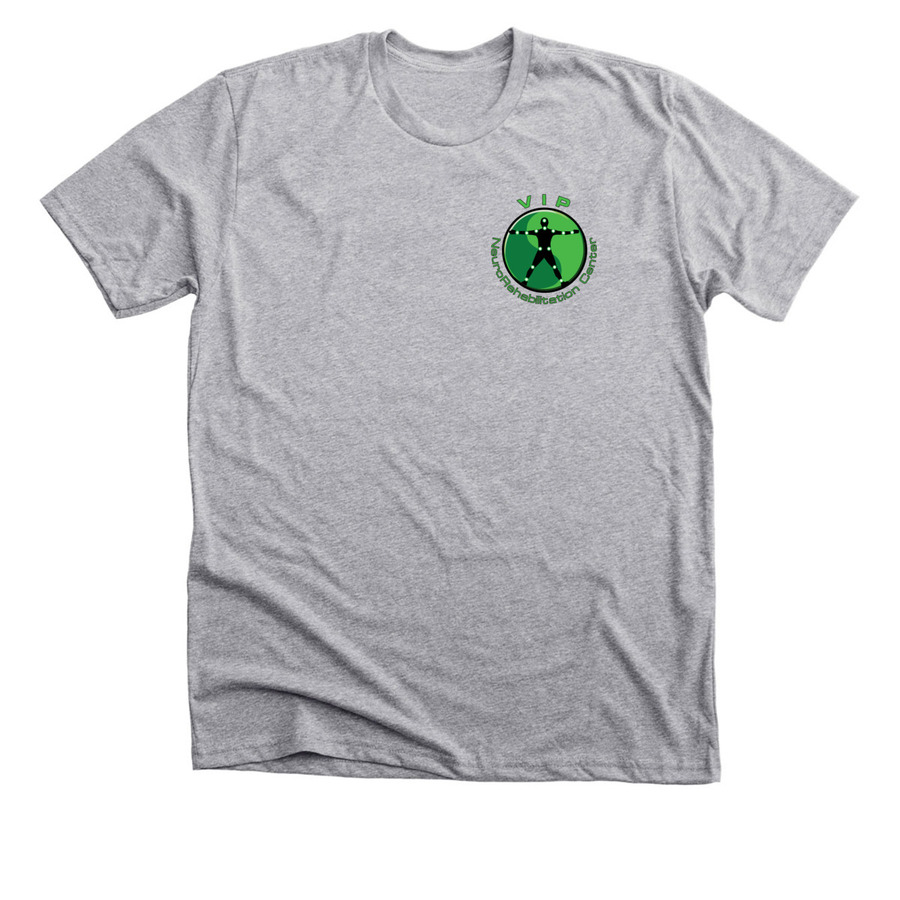VIP SWAG, a Athletic Heather Premium Unisex Tee