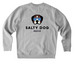Spay/Neuter Your Pets T-Shirt, a Heather Grey Stanley/Stella Unisex Changer 2.0 Crewneck Sweatshirt (back-view)