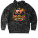 Southern Monkey Family&nbsp;, a Black Camo Heavyweight Camo Pullover Hoodie (back-view)