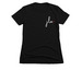 JLA Love, a Black Women's Slim Fit Tee