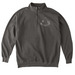 My Health Matters Light Logo, a Pepper Comfort Colors Quarter Zip Pullover