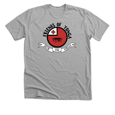 2026 Friends of Tonga Summer T-Shirts, a Athletic Heather Premium Unisex Tee