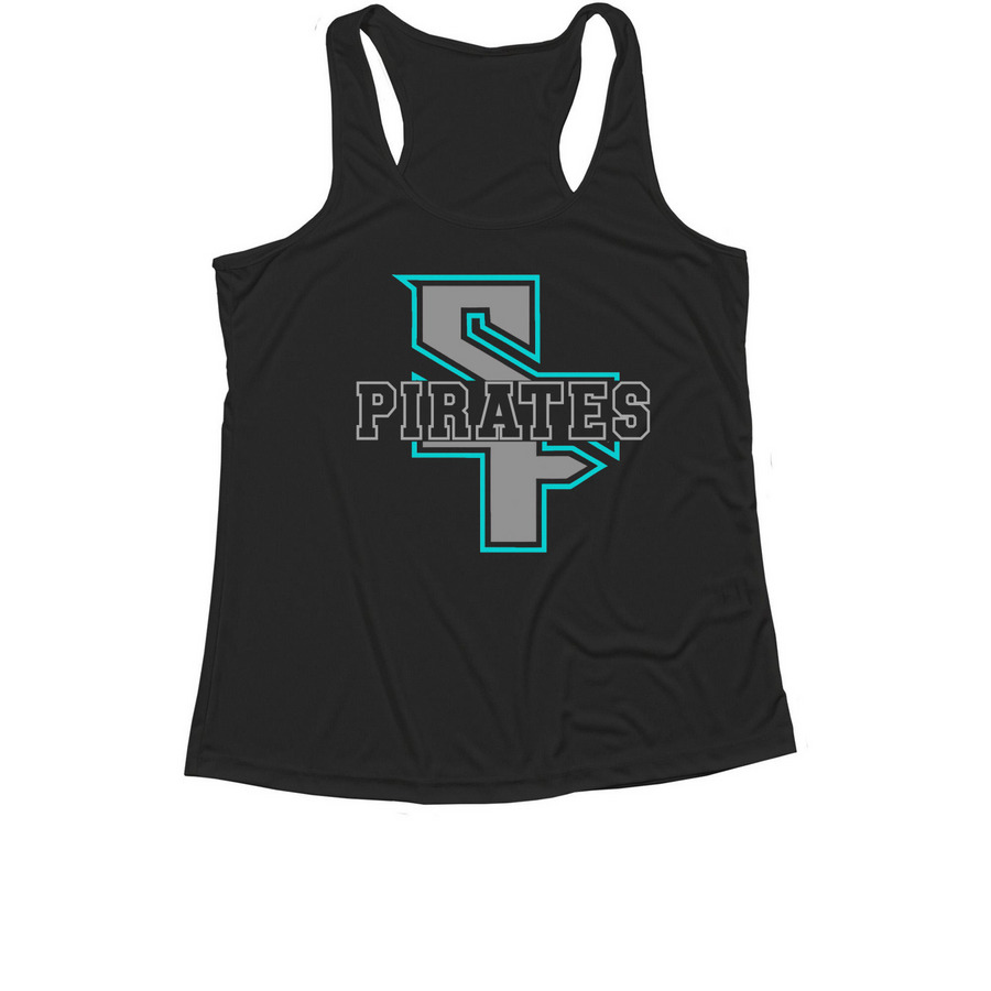 PIRATES SF Performance, a Black Women's Performance Tank