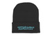 KES Beanie, a Black Printed Cuffed Beanie
