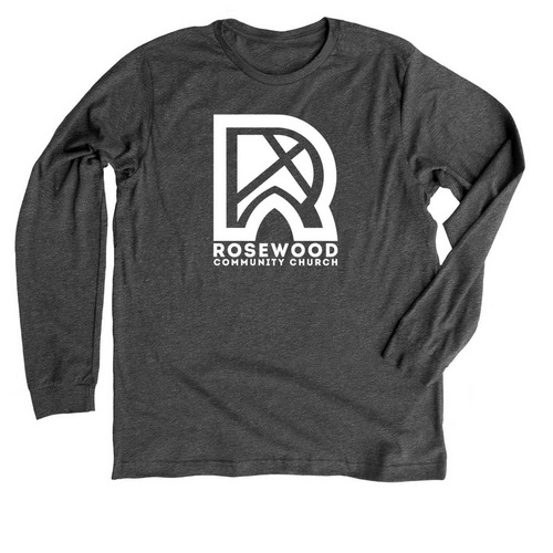 Rosewood Logo, a Athletic Heather Premium Long Sleeve Tee
