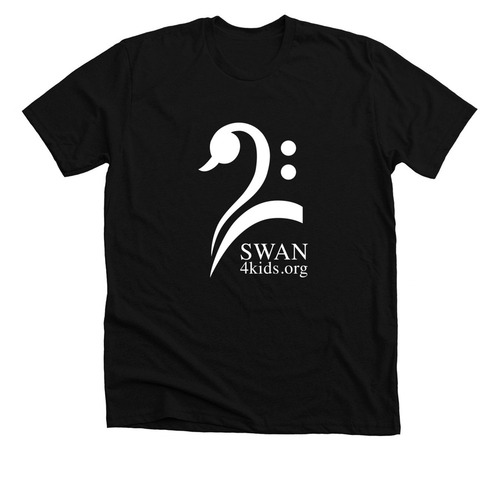 SWAN 4 Kids | Stylin' Supporter, a Solid Black Blend Premium Unisex Tee