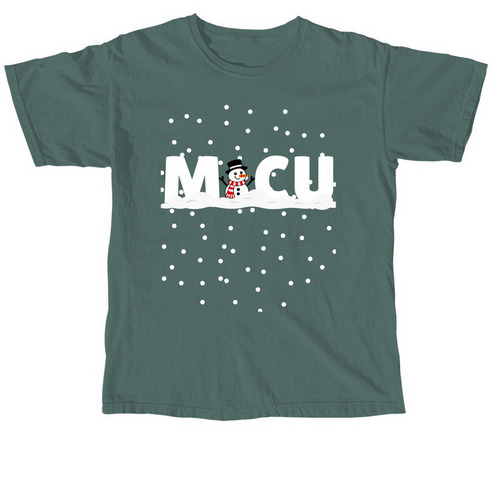 MICU XMas, a Blue Spruce Comfort Colors Unisex Tee