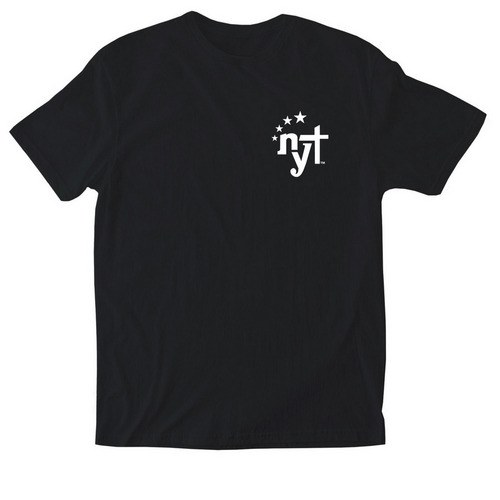 NYT Swag, a Black Softstyle Cotton Tee