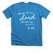 Here I am Lord, a Neon Blue Premium Unisex Tee