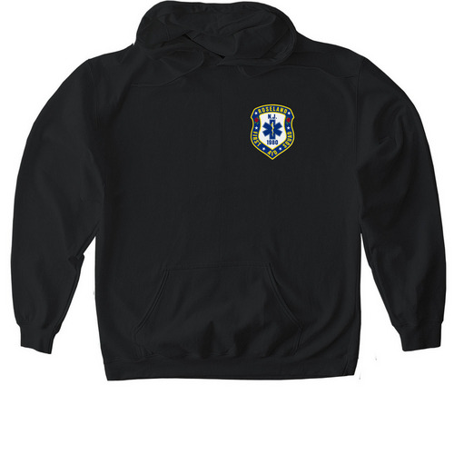 RFAS-2, a Black Gildan Softstyle Pullover Hoodie