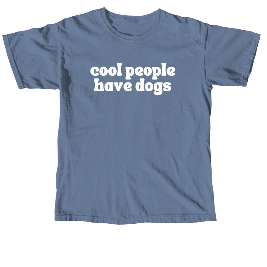 Cool People, a Blue Jean Comfort Colors Unisex Tee