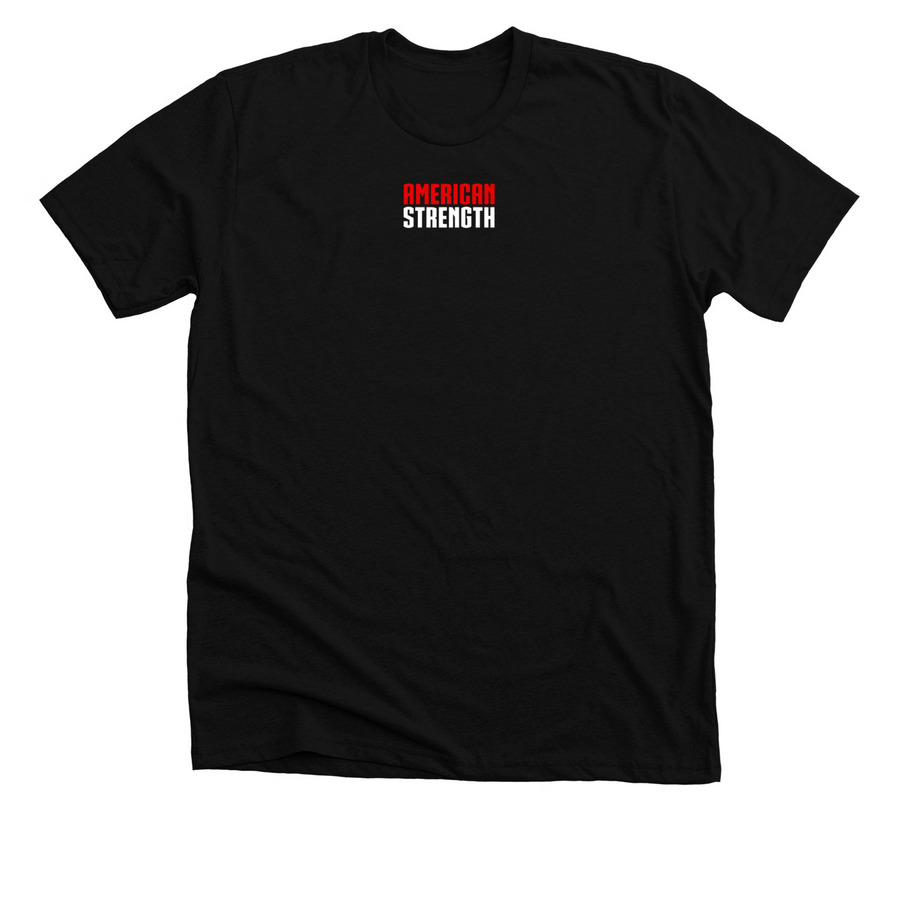 American Strength Meet Day Shirt&nbsp;, a Solid Black Blend Premium Unisex Tee