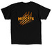 Muddy Paws, a Black Classic Unisex Tee (back-view)
