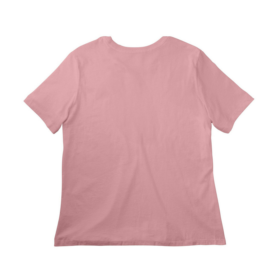"Horse Girl" Classic Collection, a Orchid Women?s Relaxed Cotton Tee (back-view)