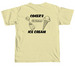 Coker's Old Fashioned Ice Cream, a Butter Comfort Colors Unisex Tee (back-view)