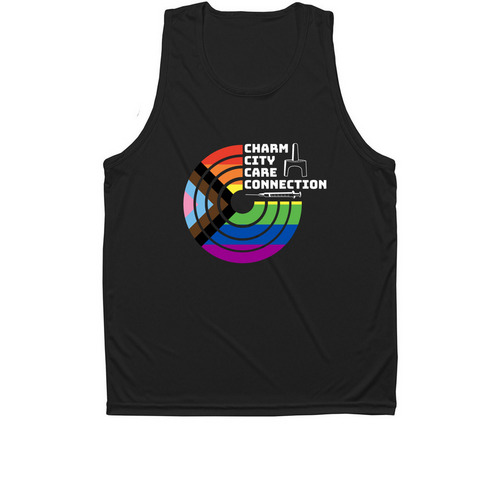 Pride Tank Top ? Black, a Black Unisex Performance Tank