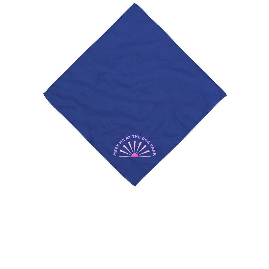 Meet Me At The Dog Park, a Royal Cotton Bandana