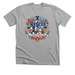 Red, White and Rescue, a Athletic Heather Premium Unisex Tee