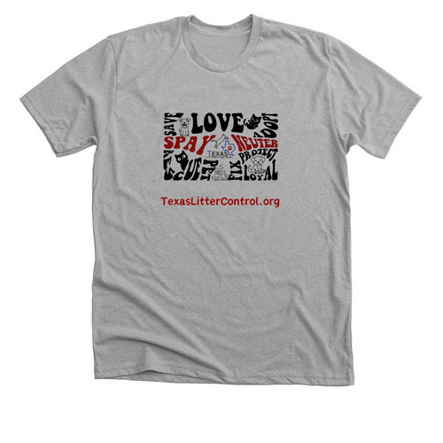 Spay Neuter Rescue Adopt, a Athletic Heather Premium Unisex Tee