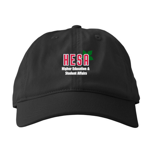 HESA Hats, a Black Printed Eco Baseball Cap