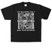 + DARK PARADISE +, a Black Heavyweight Garment Dye Tee