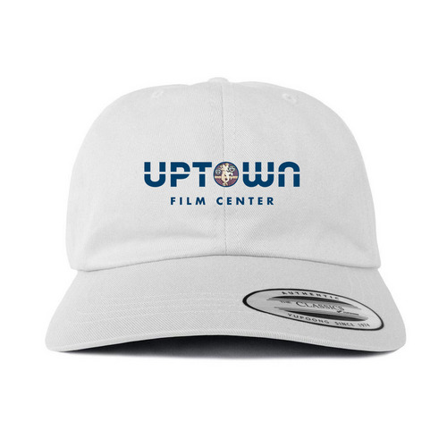 White Baseball Cap with Medallion, a White Printed Classic Baseball Cap