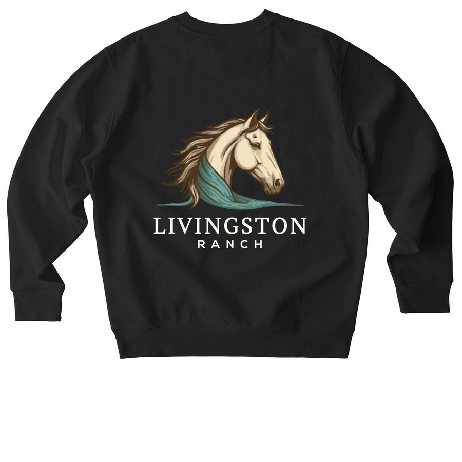 Sweatshirts Light Logo, a Black Stanley/Stella Unisex Changer 2.0 Crewneck Sweatshirt (back-view)
