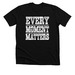 Childhood Cancer, a Solid Black Blend Premium Unisex Tee