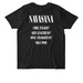 Navasana Mandala Alternative Tee, a Black Stanley/Stella Unisex Rocker Tee (back-view)