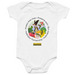Future Flies with Pollinators Onesie- Light, a White Infant Onesie