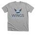 Wings on Water Alternative Design 2, a Athletic Heather Premium Unisex Tee