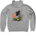 Listen to Nature's Song&nbsp;- Zip Up, a Athletic Heather Zip Up Hoodie (back-view)