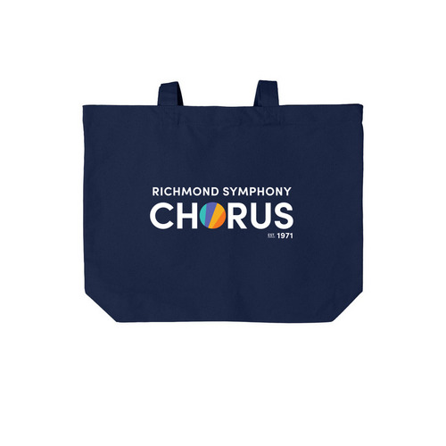 RSC Tote bag, a River Blue Navy Cotton Canvas Tote Bag