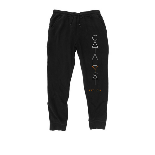 Catalyst Studio Joggers, a Black Midweight Fleece Joggers