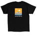 Shrimp Boat Sound&nbsp;, a Black Classic Unisex Tee (back-view)