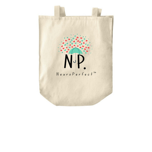 NeuroPerfect?&nbsp;2-Sided Tote, a Natural Over-the-Shoulder Shopping Tote Bag