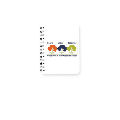 Spiral Notebook, a White Spiral Notebook