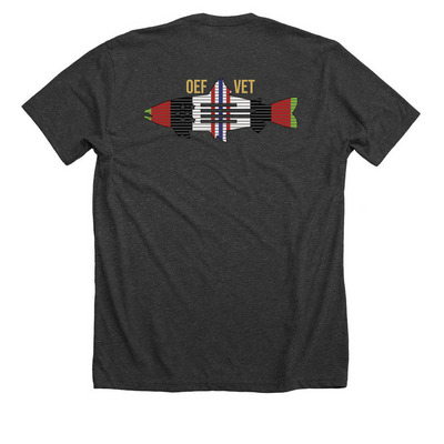OEF Vet - PHW Campaign Customs, a Dark Grey Heather Premium Unisex Tee