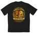 Barley & Hops&nbsp;100% Polyester Screen Print, a Black Classic Performance Tee (back-view)