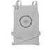 Midwifery apron, a Silver Cotton Canvas Pocket Apron