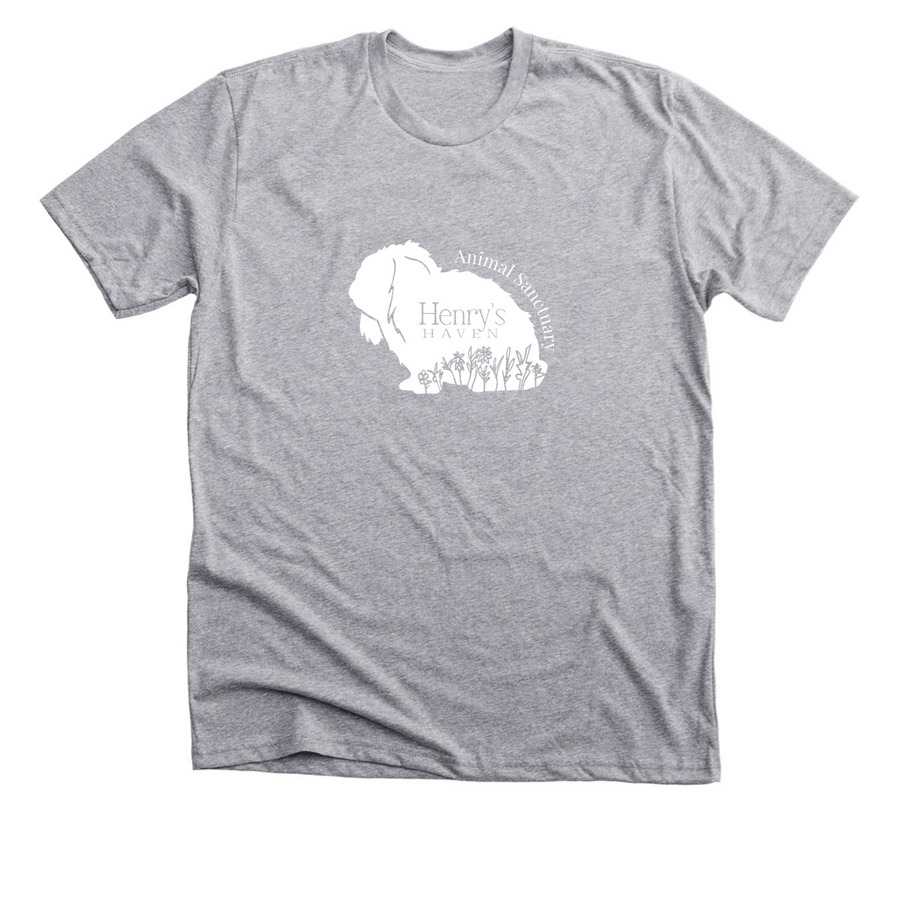Classic HH merch, a Athletic Heather Premium Unisex Tee