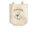 Farmstand Tote Bag, a Natural Over-the-Shoulder Shopping Tote Bag (back-view)