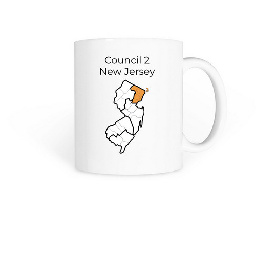 Council 2, a White Coffee Mug